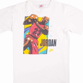 Effortless Look VINTAGE NIKE AIR JORDAN TEE SHIRT 1987-1994 SIZE MEDIUM