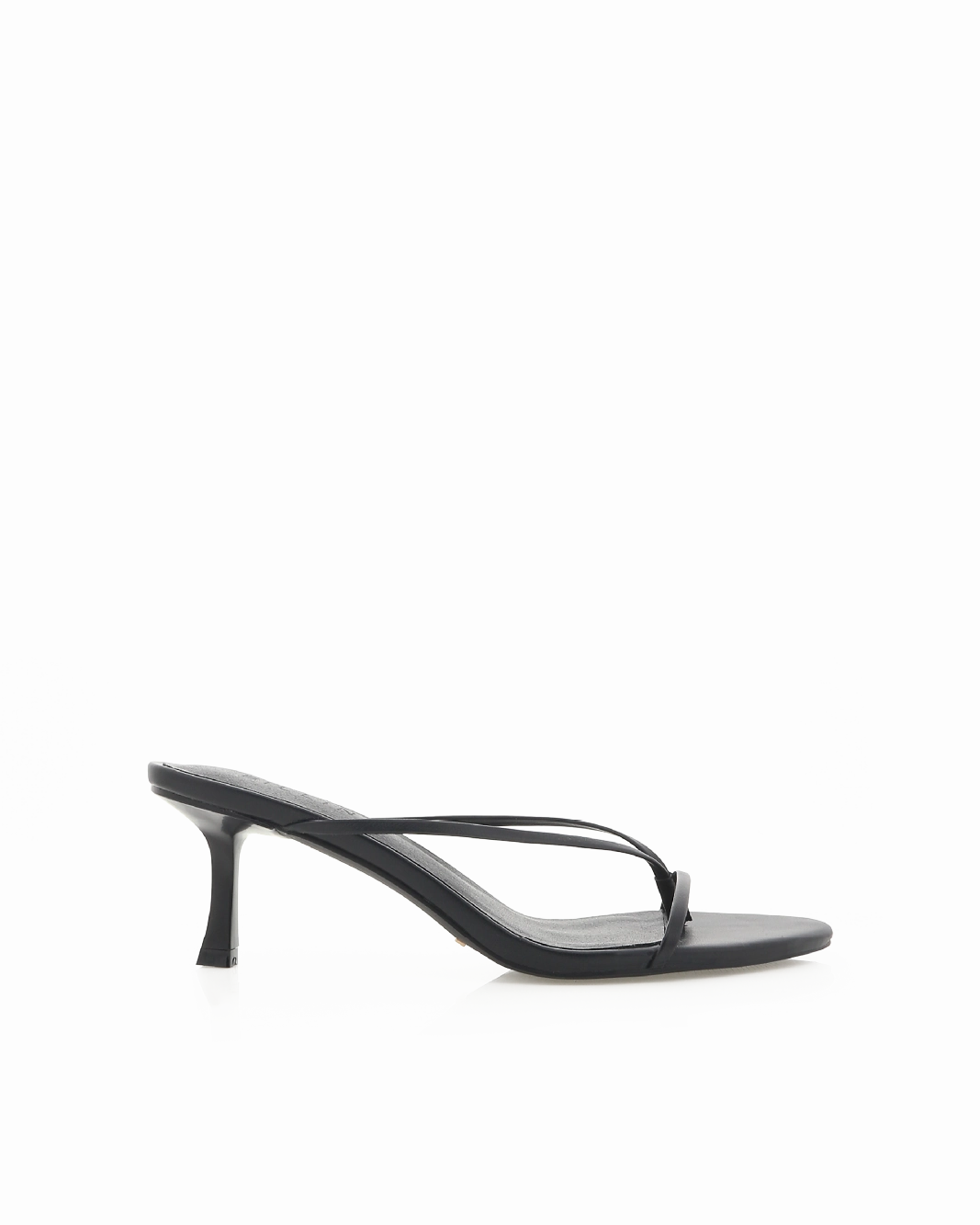 Stylish Open Toe Shoes GILLIE - BLACK