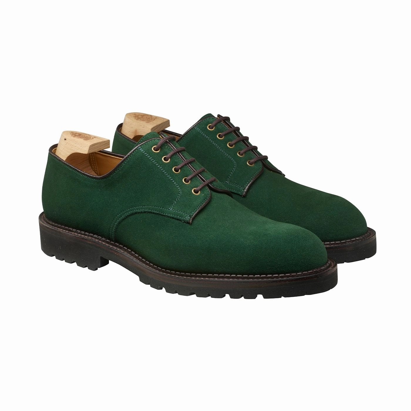 Sturdy Construction Grasmere Bottle Green Suede