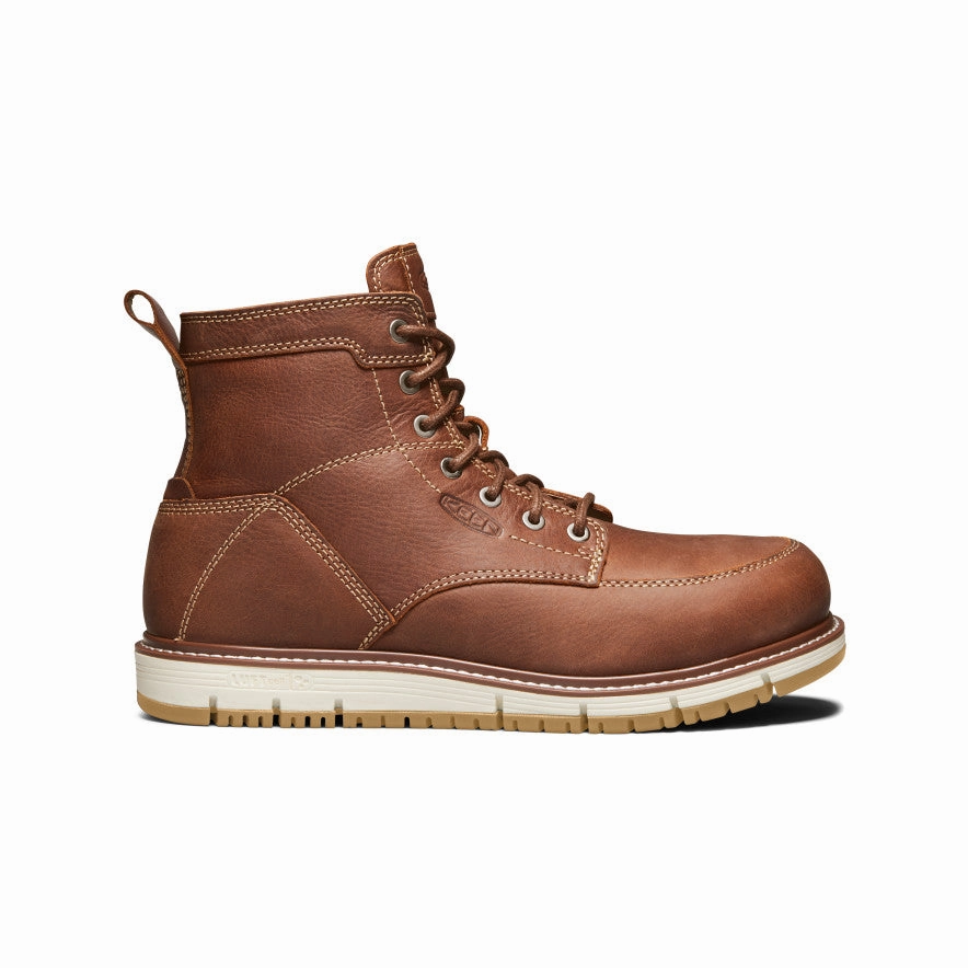 All Purpose Men's San Jose 6" Boot (Aluminum Toe)  |  Gingerbread/Gum