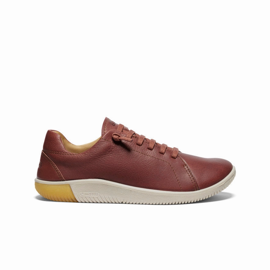 Women's KNX Leather Sneaker  |  Tortoise Shell/Plaza Taupe Soft ground Soft Build