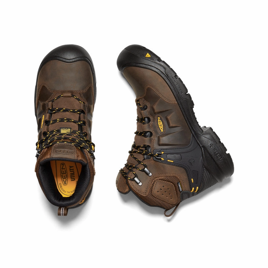 Men's Dover 6" Waterproof (Carbon Toe)  |  Dark Earth/Black Lace Up Family Reunion