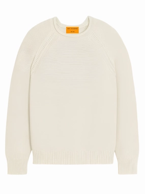 Snug feel NonRestrictive Cut Island Rollneck in Ecru