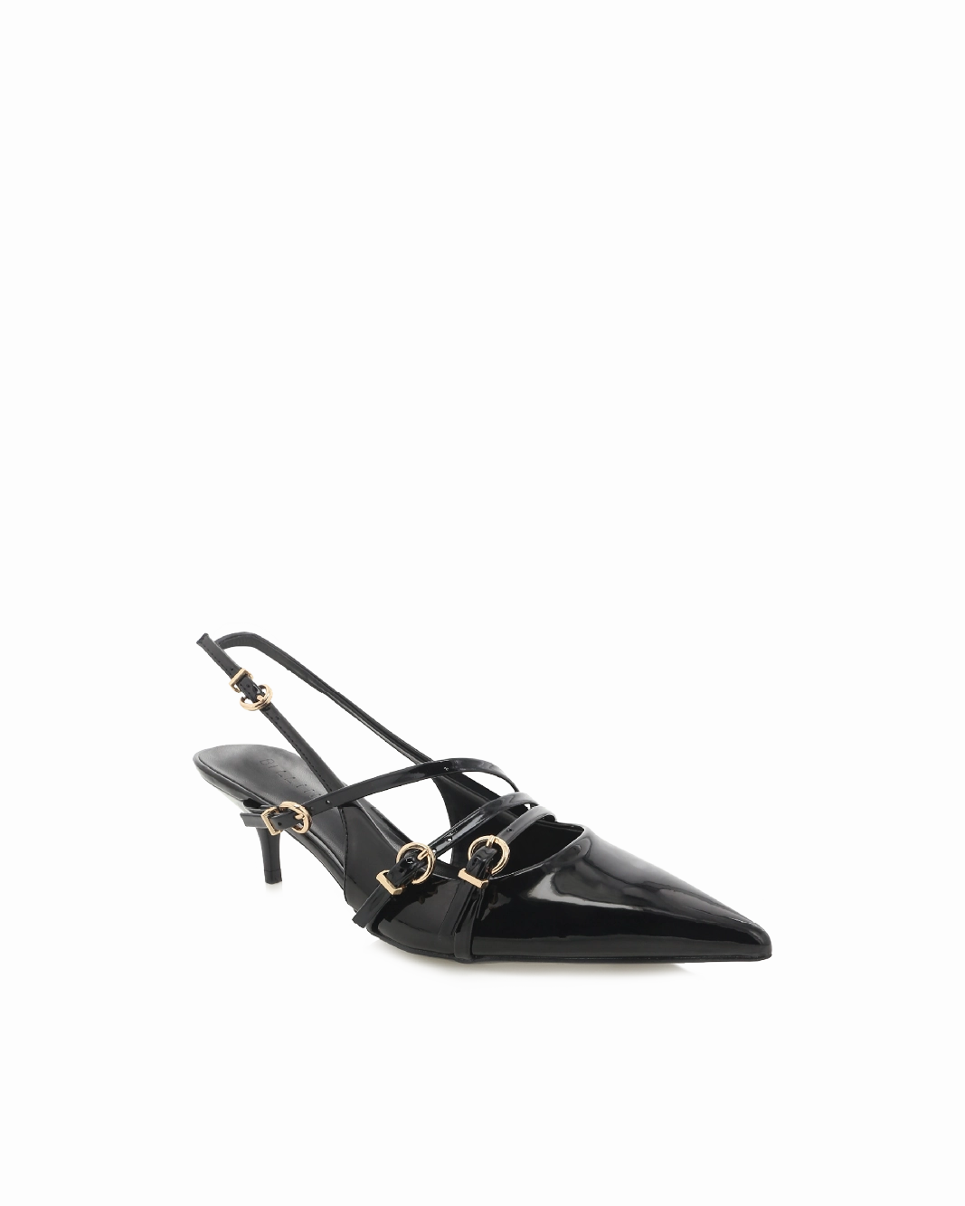 Soft Texture JEANI - BLACK PATENT