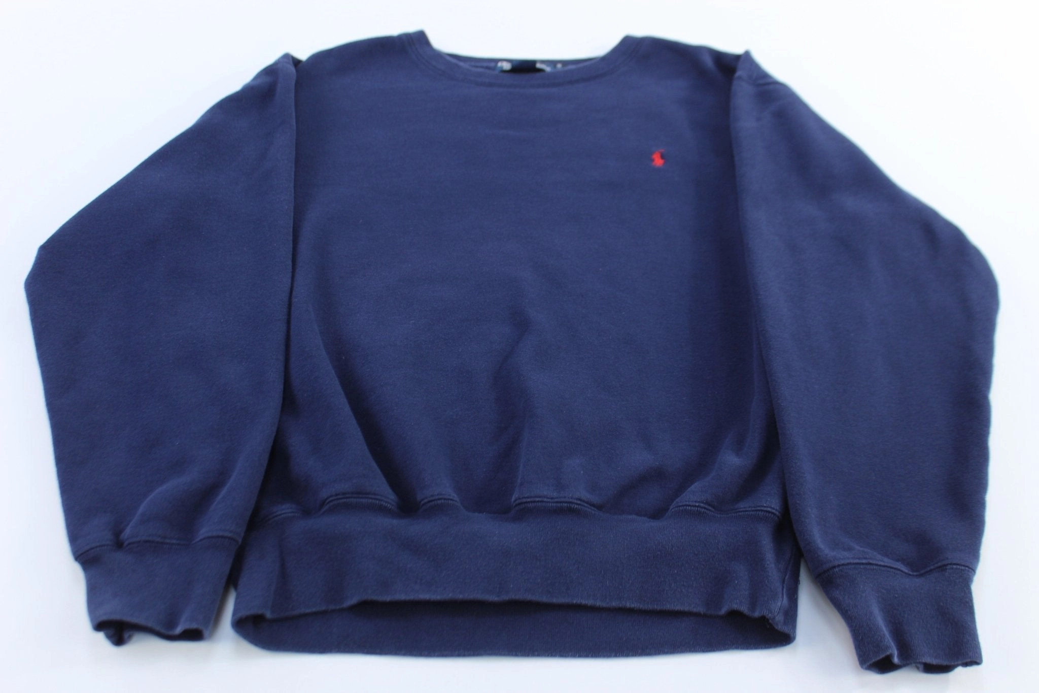 Polo by Ralph Lauren Embroidered Logo Blue Sweatshirt right for formal events Layer Sporty