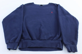 Polo by Ralph Lauren Embroidered Logo Blue Sweatshirt right for formal events Layer Sporty