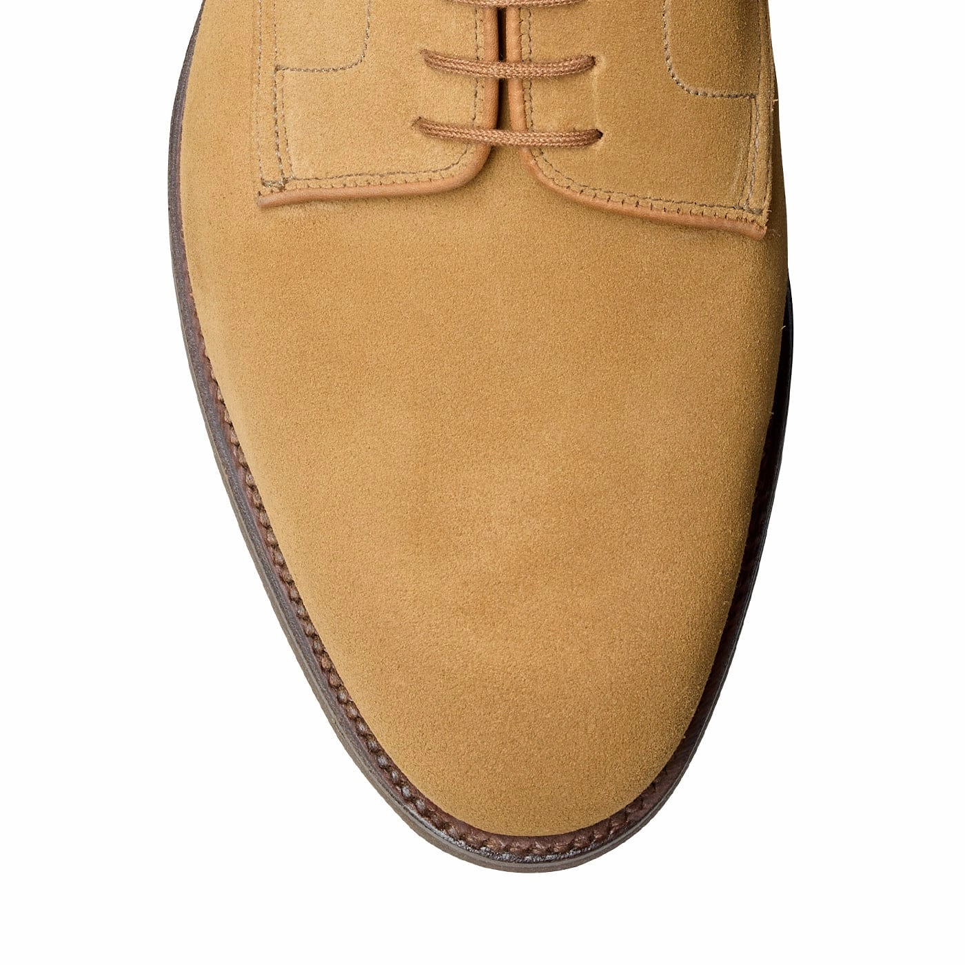 Sharp Accent Latimer Camel Suede