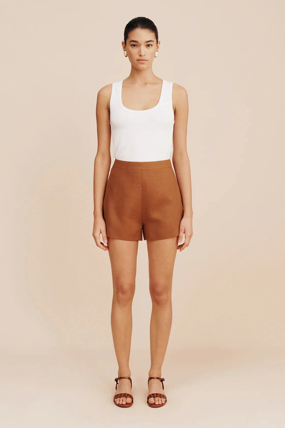 Non Irritating Seams Anytime Fit Lewis Singlet in White