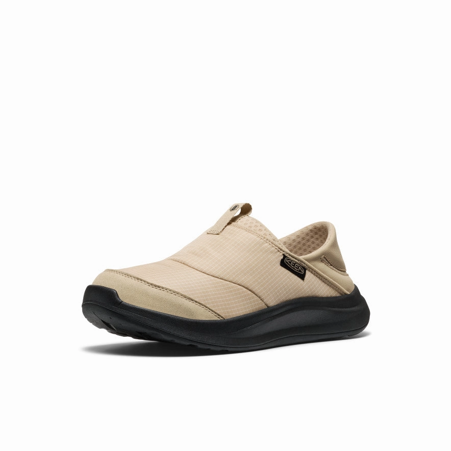 Slip Resistant Slip On Men's Whyser Slip-On  |  Safari/Black