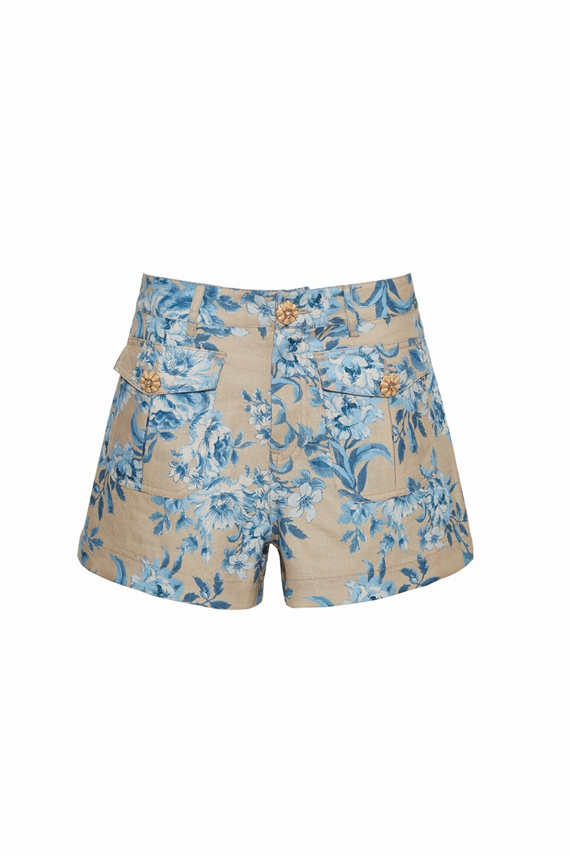 Xenia Shorts poolside fashion