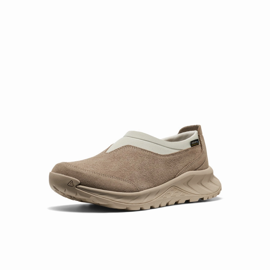 Women's TTS Moc Waterproof Sneaker  |  Brindle/Silver Birch Non slip grip