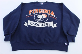 Comfy Essentials product combo 90's University of Virginia Cavalries Sweatshirt