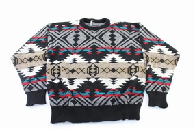 product home friendly comfort Fresh Sporty London Fog Acrylic Patterned Sweater