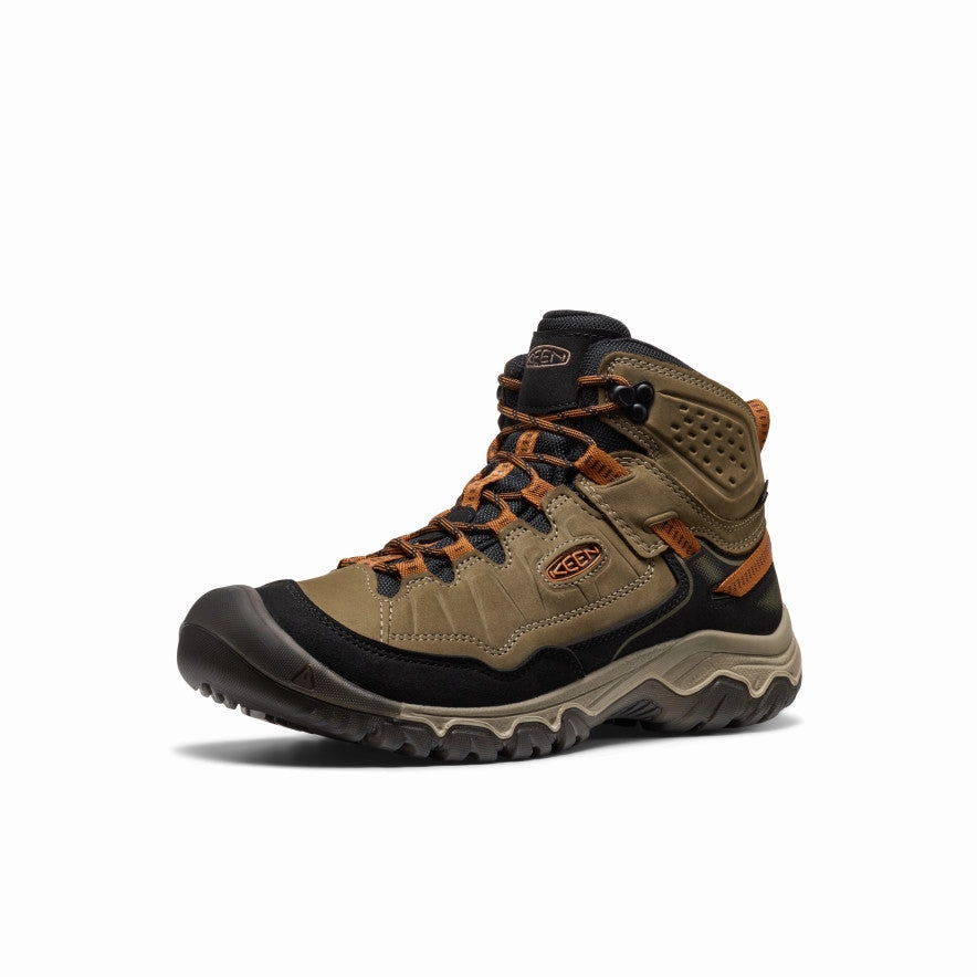 Men's Targhee IV Waterproof Hiking Boot  |  Sea Turtle/Roasted Pecan Anti-Slip Function