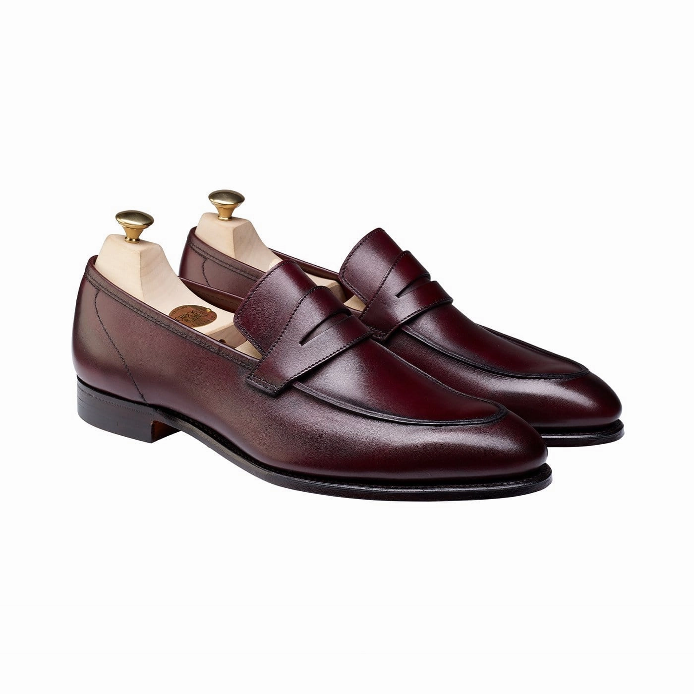 Foot Smooth Lucy Burgundy Burnished Calf