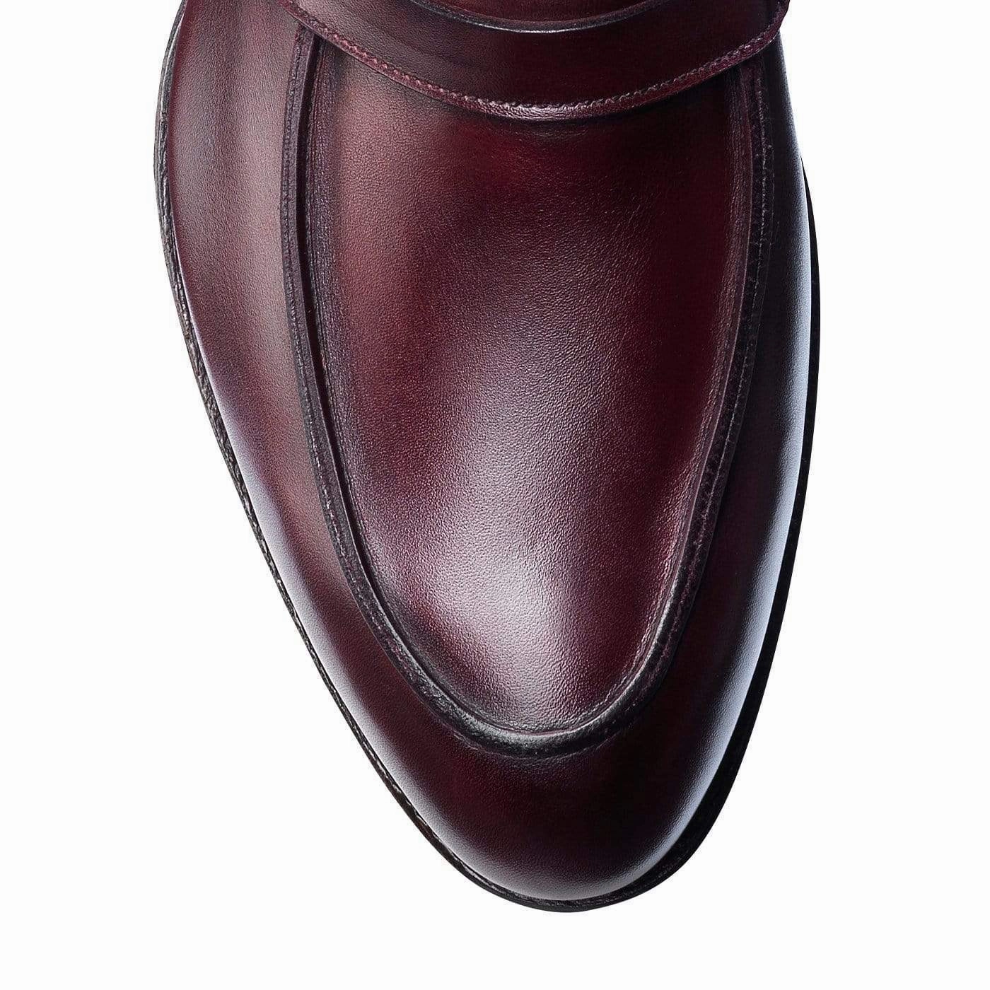 Stylish Support Lucy Burgundy Burnished Calf