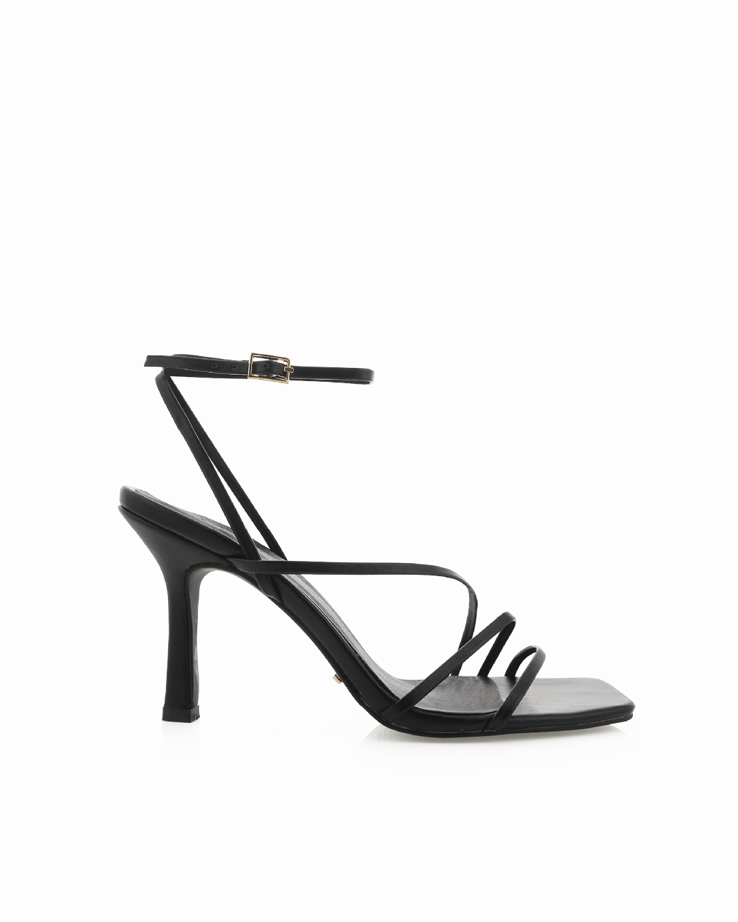 SYLVIA - BLACK Clean Finish Sexy Platform Heels