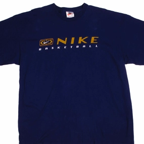Comfy Look VINTAGE NIKE BASKETBALL TEE SHIRT LATE 1990S SIZE 2XL MADE IN USA