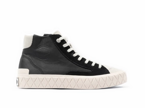 Impact Resistant Framework Mesh Lining 74320-016-M | PALLA ACE CHUKKA SUEDE | BLACK/MARSHMALLO