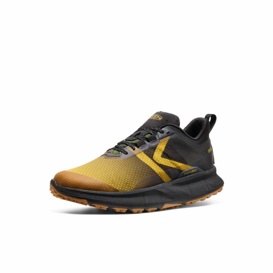 Men's 450 Dirt Waterproof Hiking Shoe  |  Lemon Curry/Black Running