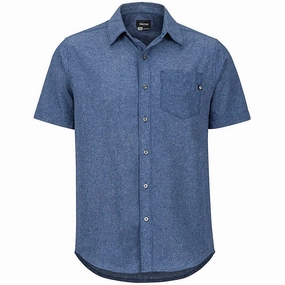 Textured Finish Beach Wear Men's Aerobora Short Sleeve Shirt
