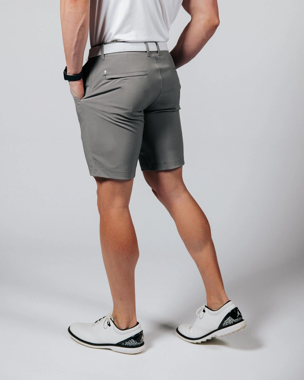 All Day Men's Ash Gray Golf Shorts