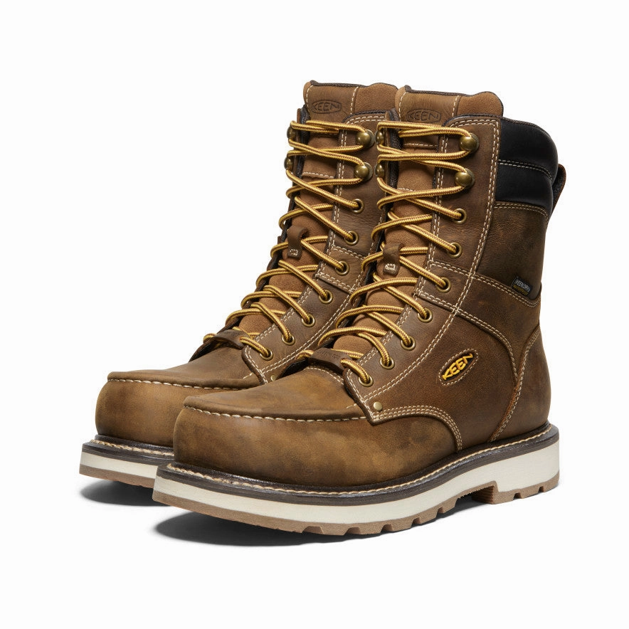 Men's Cincinnati 8" Waterproof 90?? Heel Boot (Carbon Toe)  |  Belgian/Sandshell Quick Drying Adventure Journey