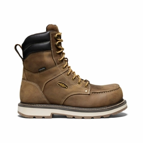 Men's Cincinnati 8" Waterproof 90?? Heel Boot (Carbon Toe)  |  Belgian/Sandshell Casual Walk Weekend Adventure