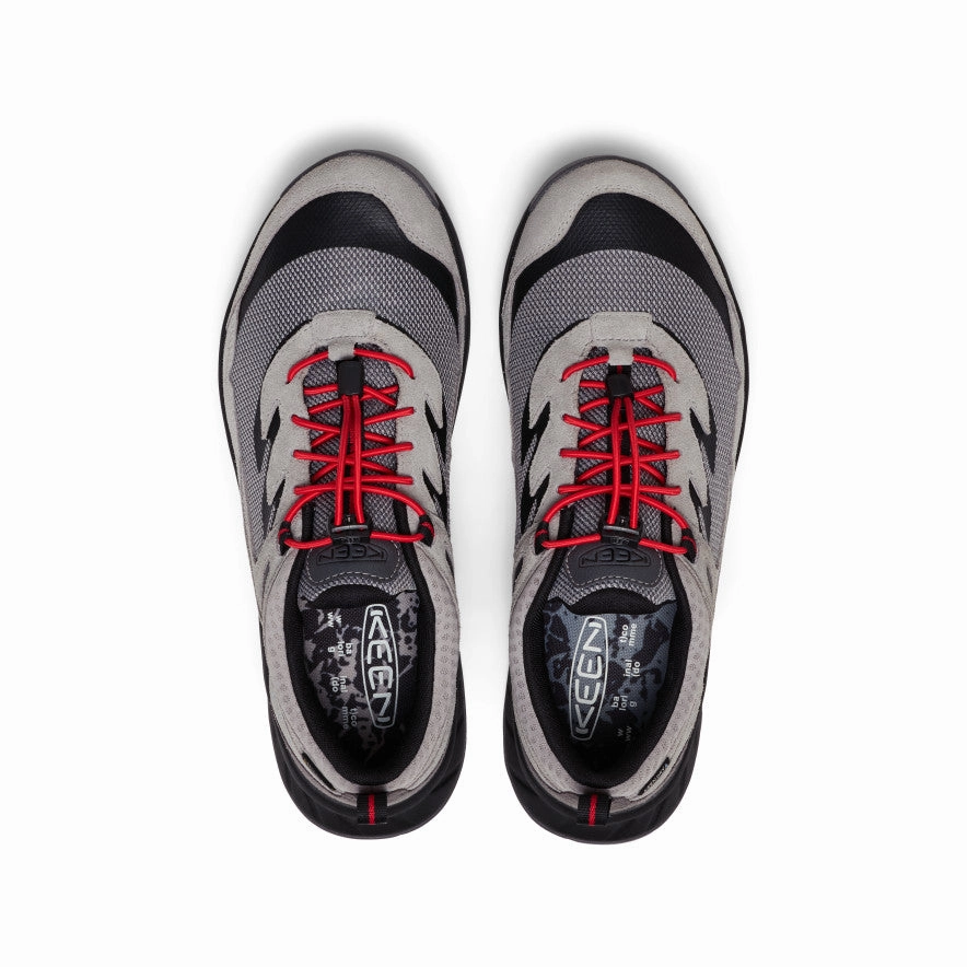 Heel Support Sturdy Construction Men's Hightrail SP BAL Hiking Shoe  |  Vapor/Vapor