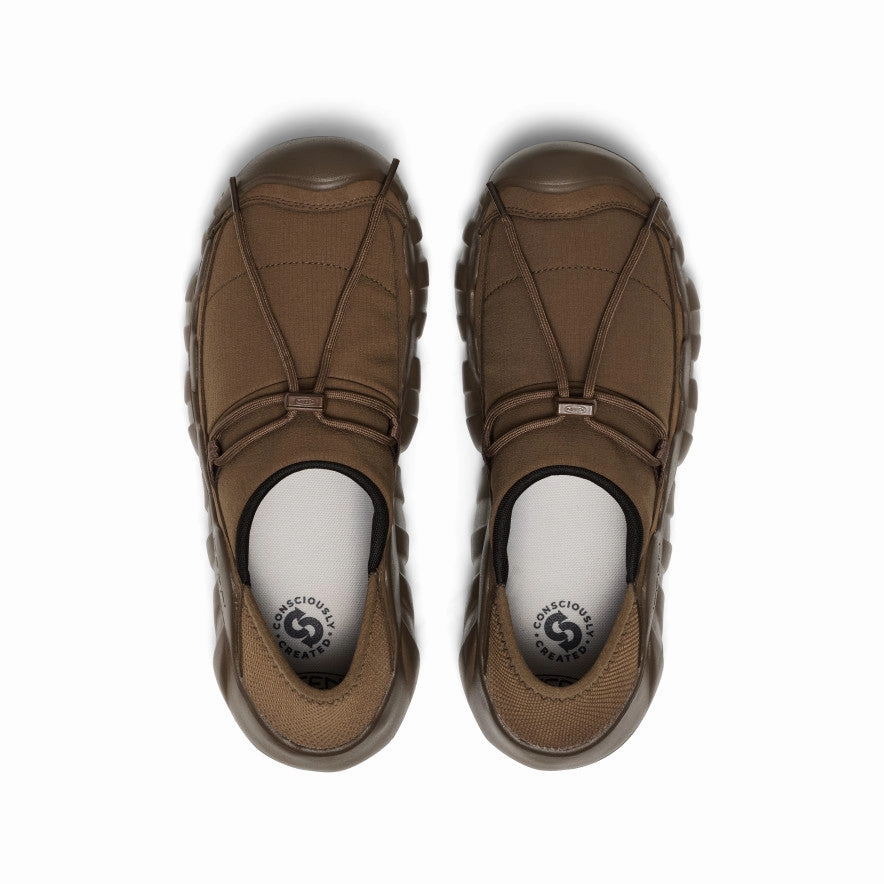 Motion Ease Breathable mesh Men's Hypowser Crushback Shoe  |  Dark Earth/Dark Earth