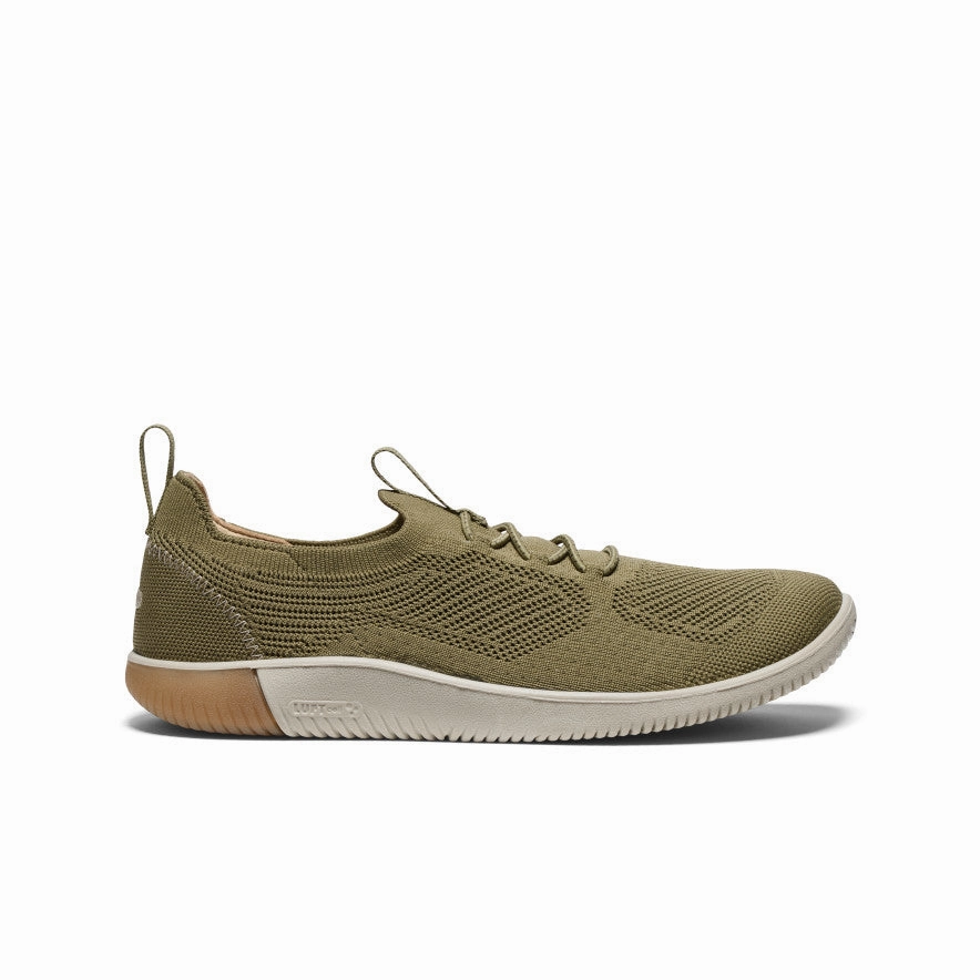 Cloud Soft Walk in Comfort Men's KNX Knit Sneaker  |  Martini Olive/Plaza Taupe
