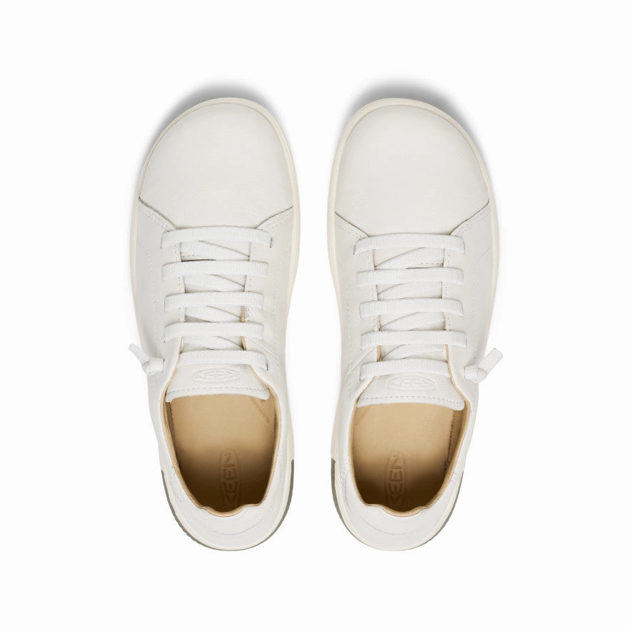 Slip Access Air Move Men's KNX Leather Sneaker  |  Star White/Star White
