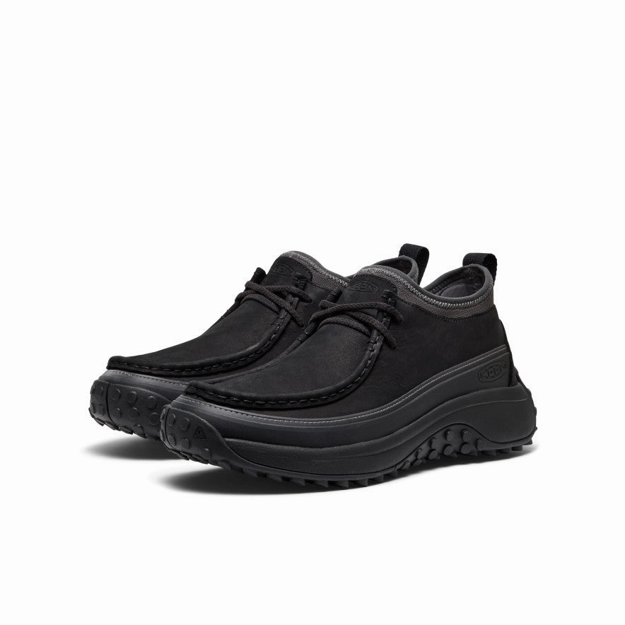 Men's KS Moc Chukka  |  Black/Black Indoor Walk Low Profile