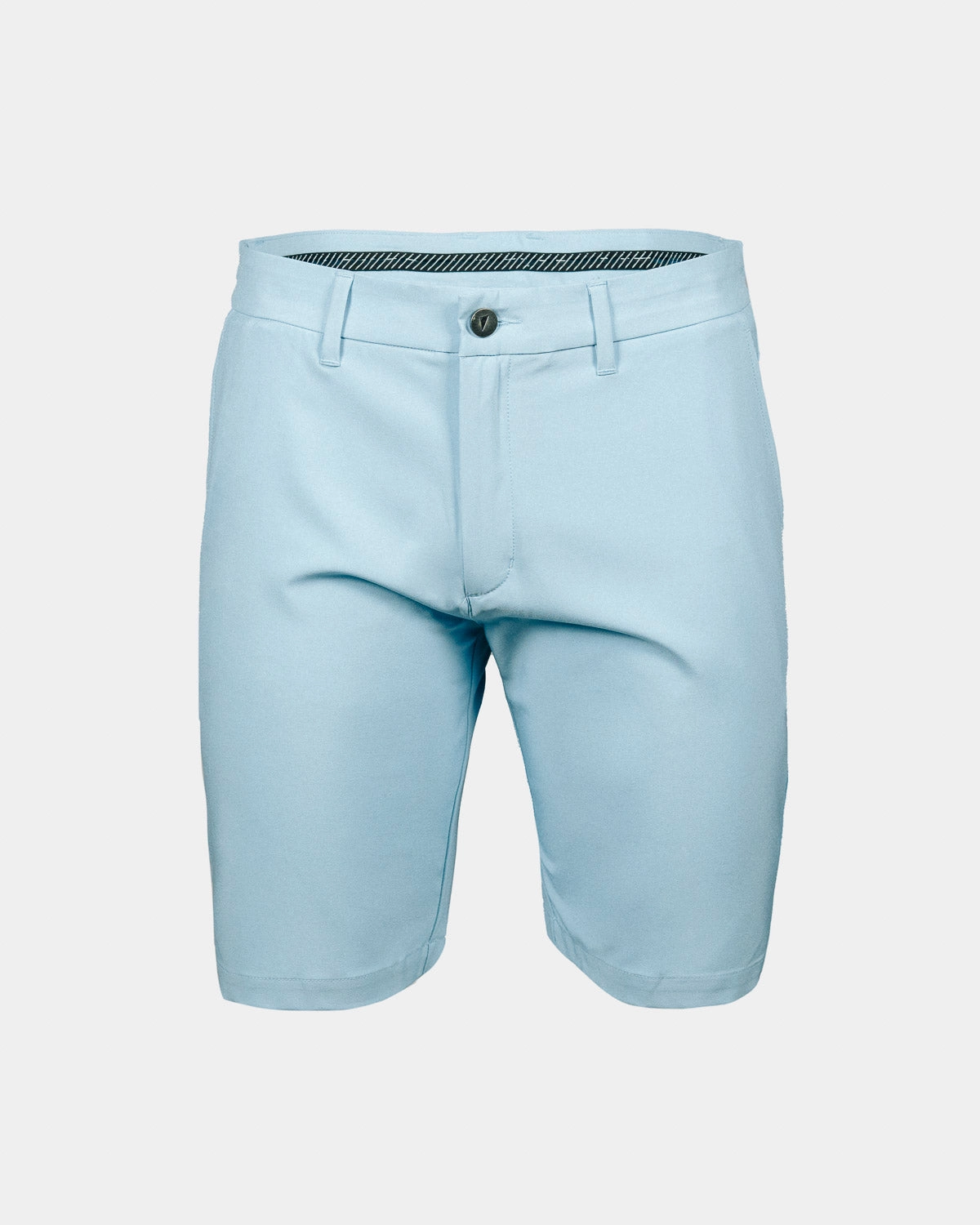 Flexible Gusset Breezy Comfort Men's Light Blue Golf Shorts