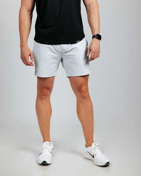 Men's Light Gray Active Shorts entertainment industry low waisted