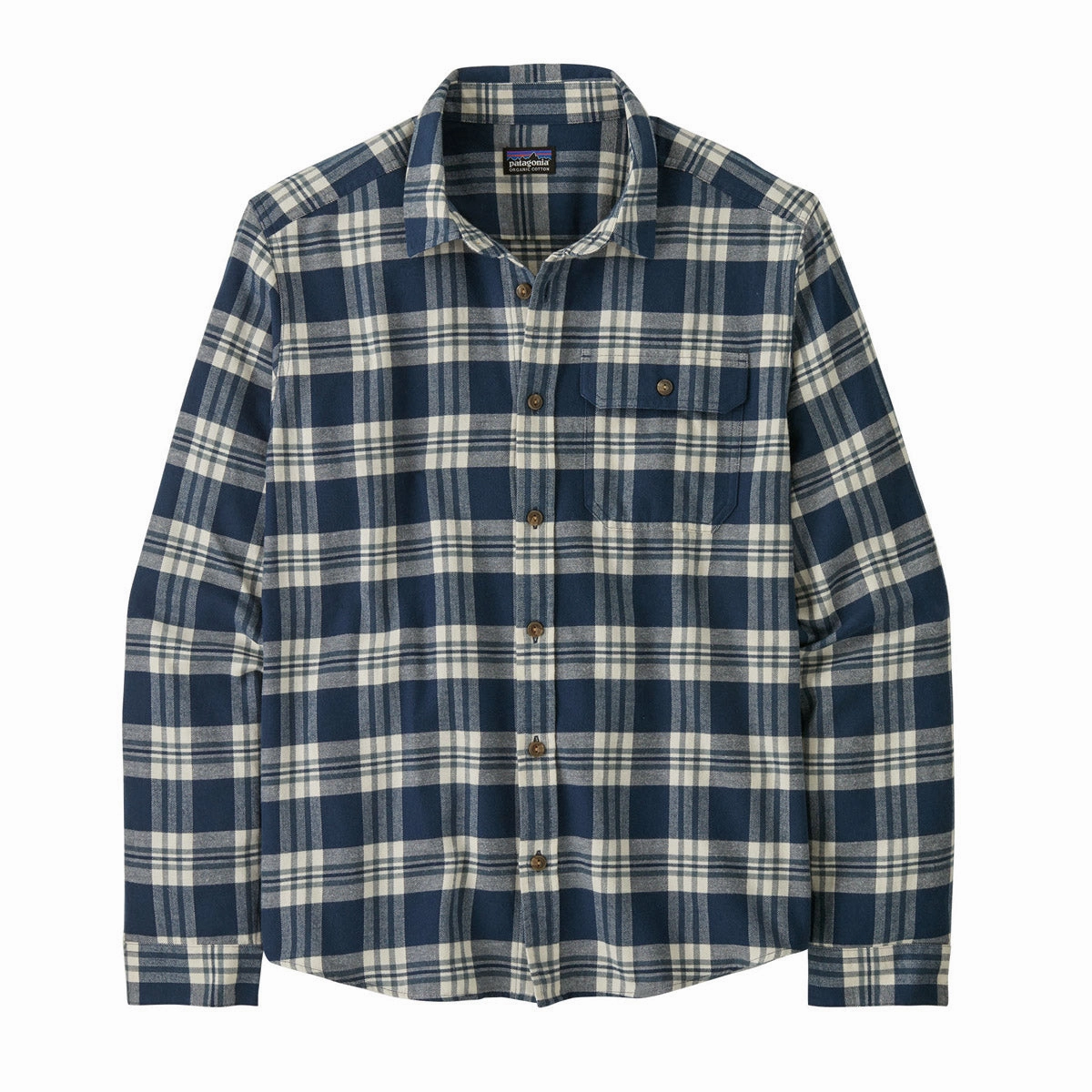 Men's Long-Sleeved Lightweight Fjord Flannel Shirt Year-Round Favorite Flexible Shoulder Construction