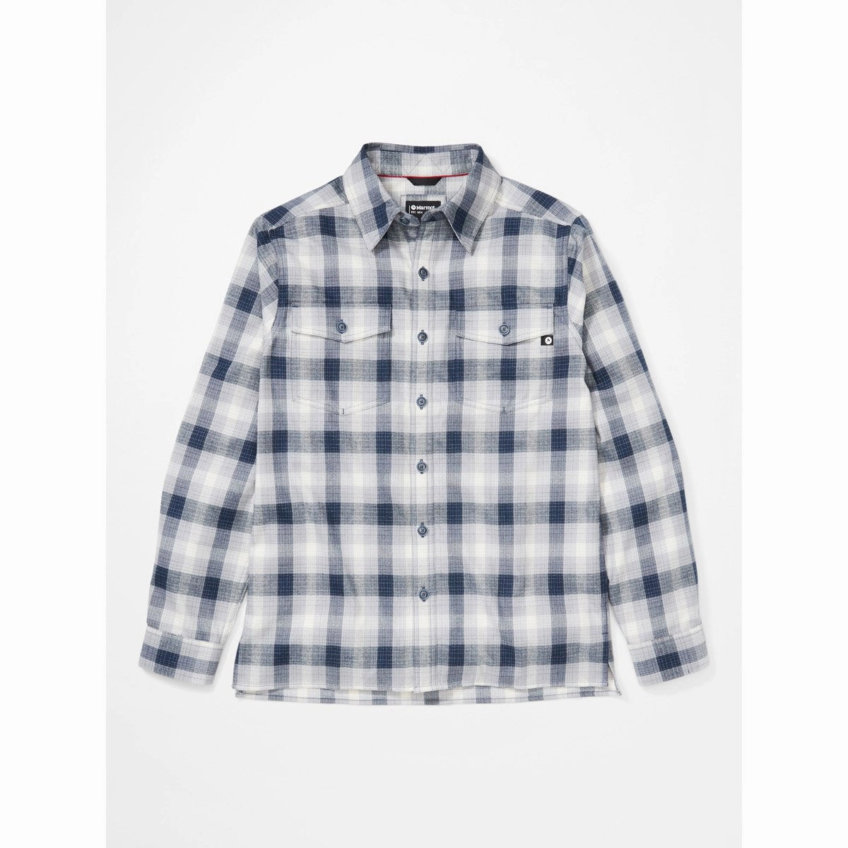 Men's Movatn Heavyweight Long-Sleeve Flannel Shirt Simple Elegance Lightweight Material