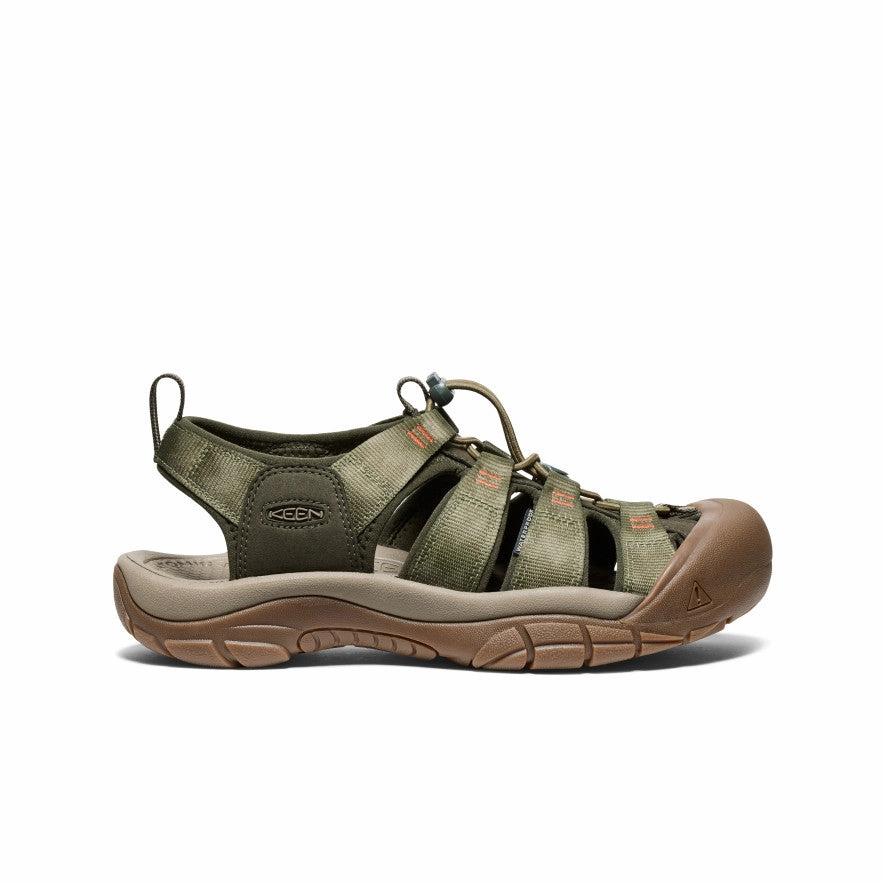 Men's Newport H2 Sandal  |  Winter Moss/Chevron Vegan Synthetic Leather