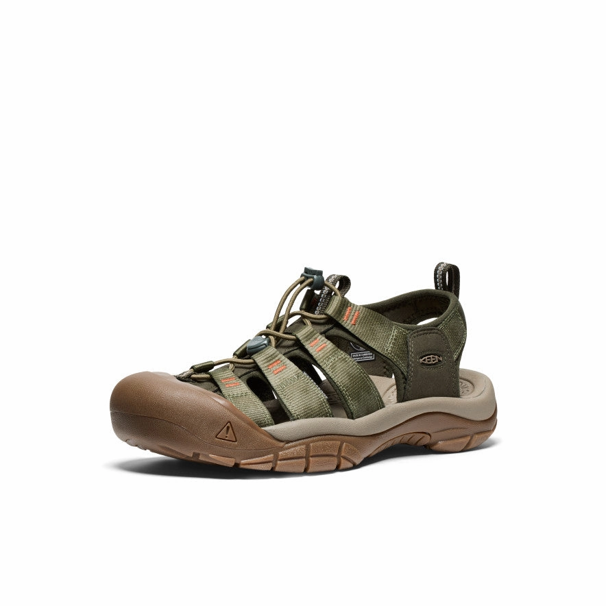 Men's Newport H2 Sandal  |  Winter Moss/Chevron Slide Ease Contoured Footbed