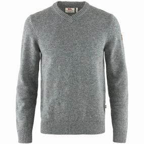 Lakeside Relaxation Stretch Material Men's Ovik V-Neck Sweater
