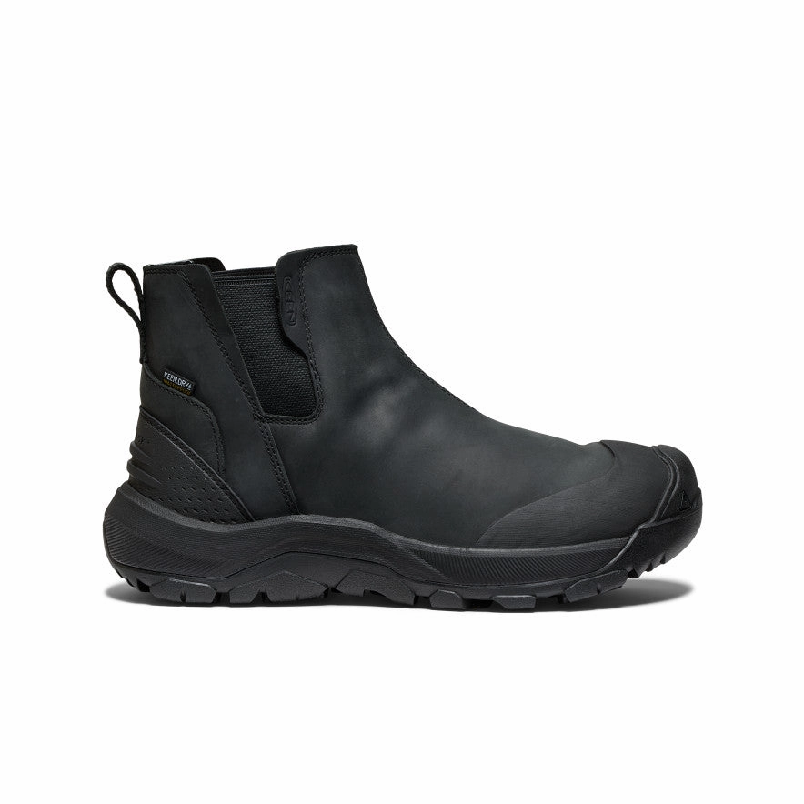 Extreme Cold Men's Revel IV Waterproof Chelsea  |  Black/Black