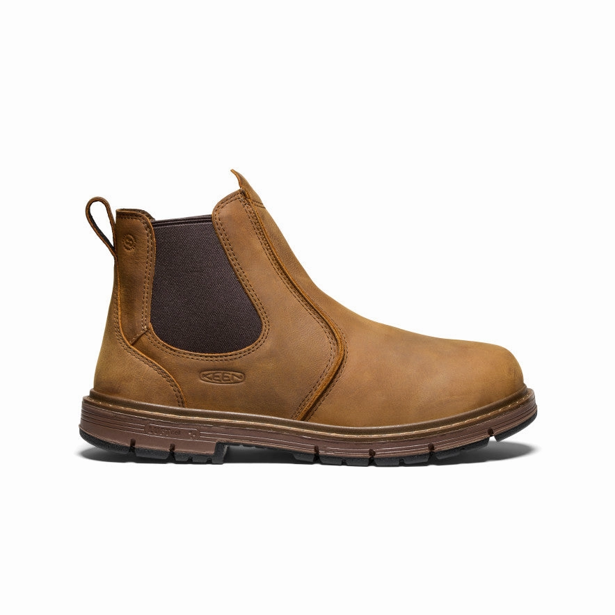 Quick Drying Adventure Journey Men's San Jose Chelsea 90?? Heel Boot (Soft Toe)  |  Belgian/Gum