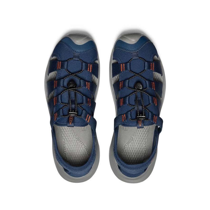 Men's Seanik H2 Sandal  |  Naval Academy/Gold Flame Step Easy