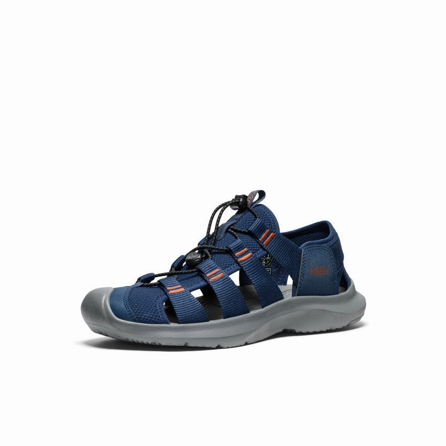 Padded Touch Cold Weather Men's Seanik H2 Sandal  |  Naval Academy/Gold Flame