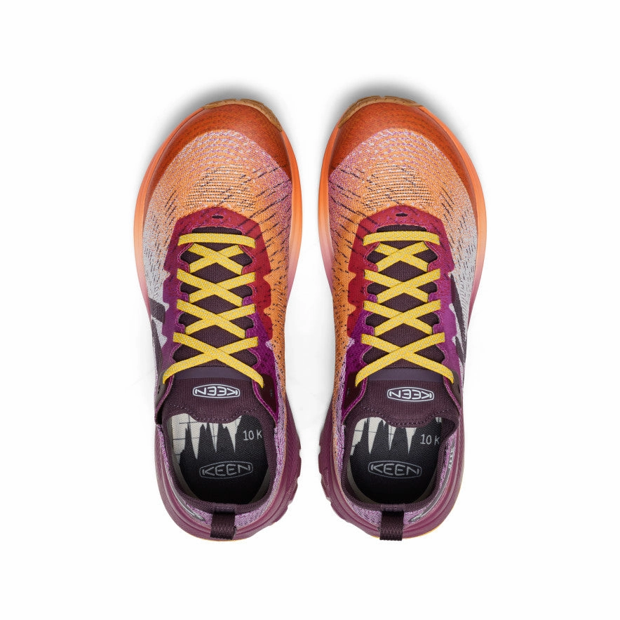 Contoured Streamlined Men's Seek Trail Running Shoe  |  Willowherb/Orange Peel