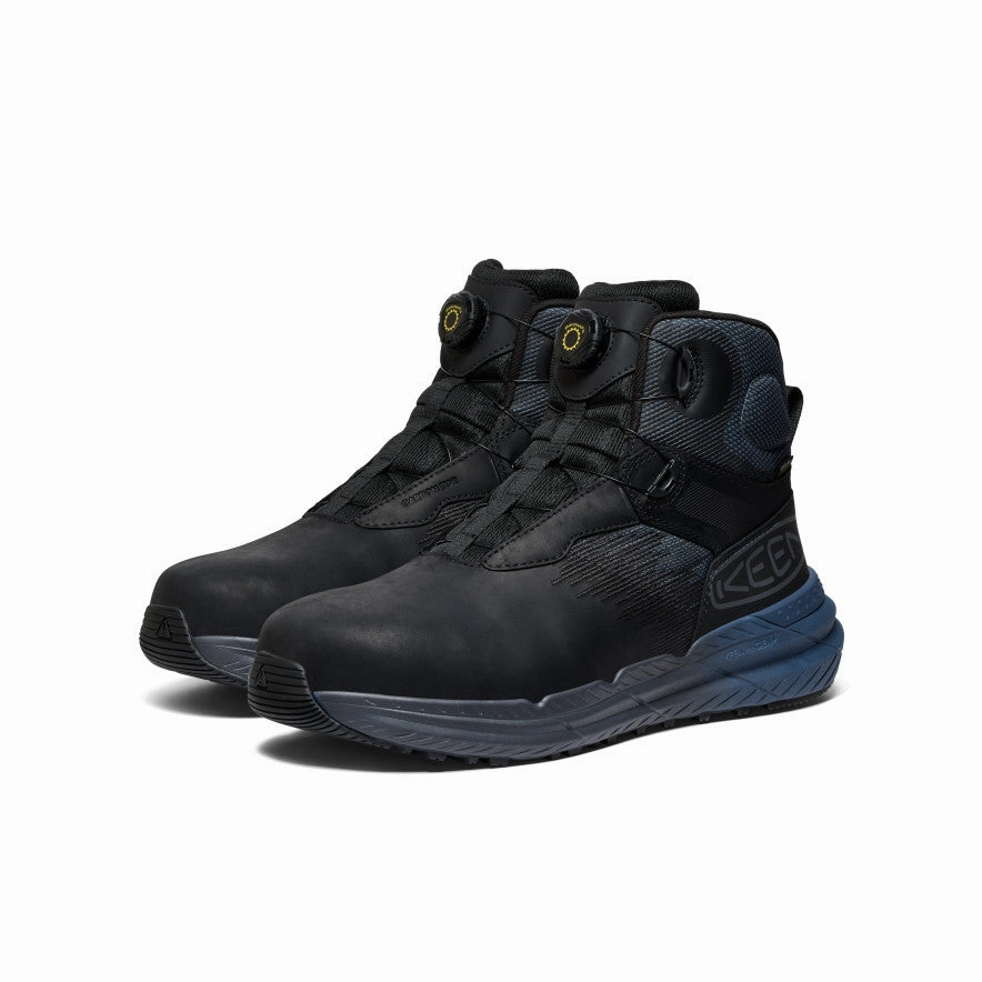 Men's Snapline RF Waterproof Boot (Carbon Toe)  |  Vintage Indigo/Black Seamless Interior