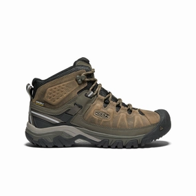 High Traction Rough Terrain Men's Targhee III Waterproof Mid  |  Bungee Cord/Black
