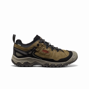 Men's Targhee IV Waterproof Hiking Shoe  |  Dark Olive/Gold Flame Anti Fatigue Arch support