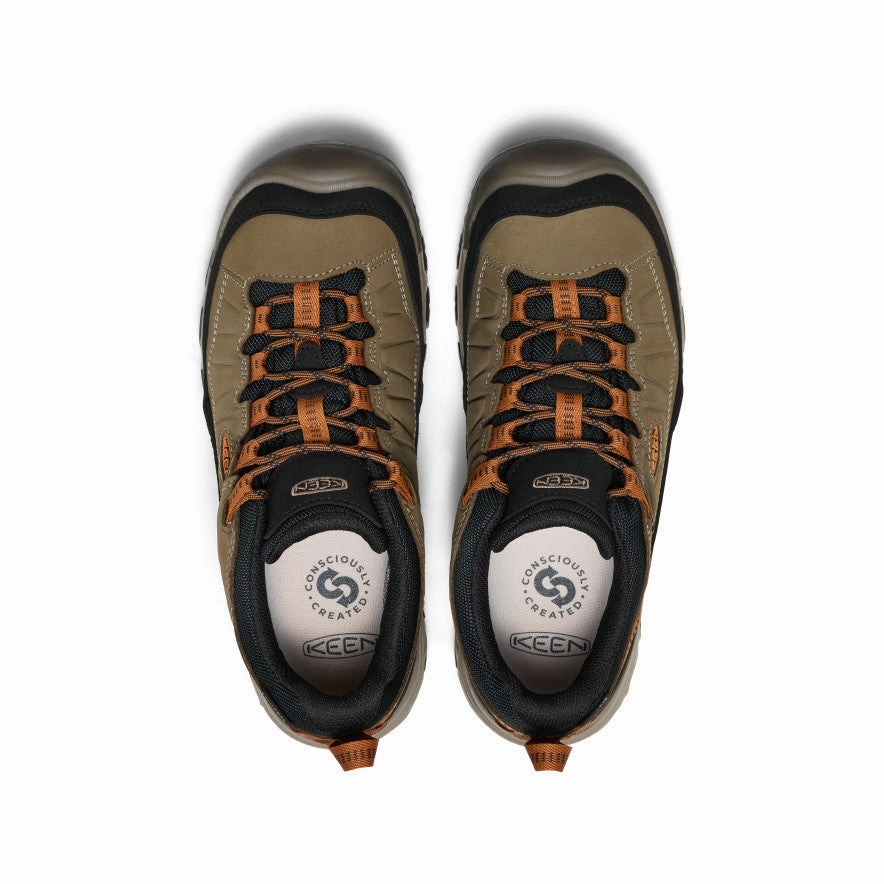 molded Men's Targhee IV Wide Waterproof Hiking Shoe  |  Sea Turtle/Roasted Pecan