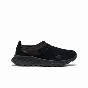 Men's TTS Moc Waterproof Sneaker  |  Black/Black travel mode